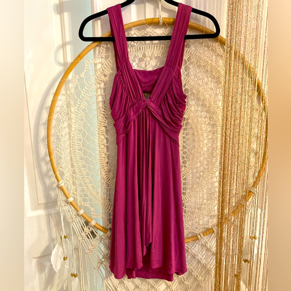 Marciano Purple Backless Dress size small